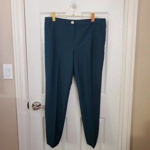 Blue women's suit pants